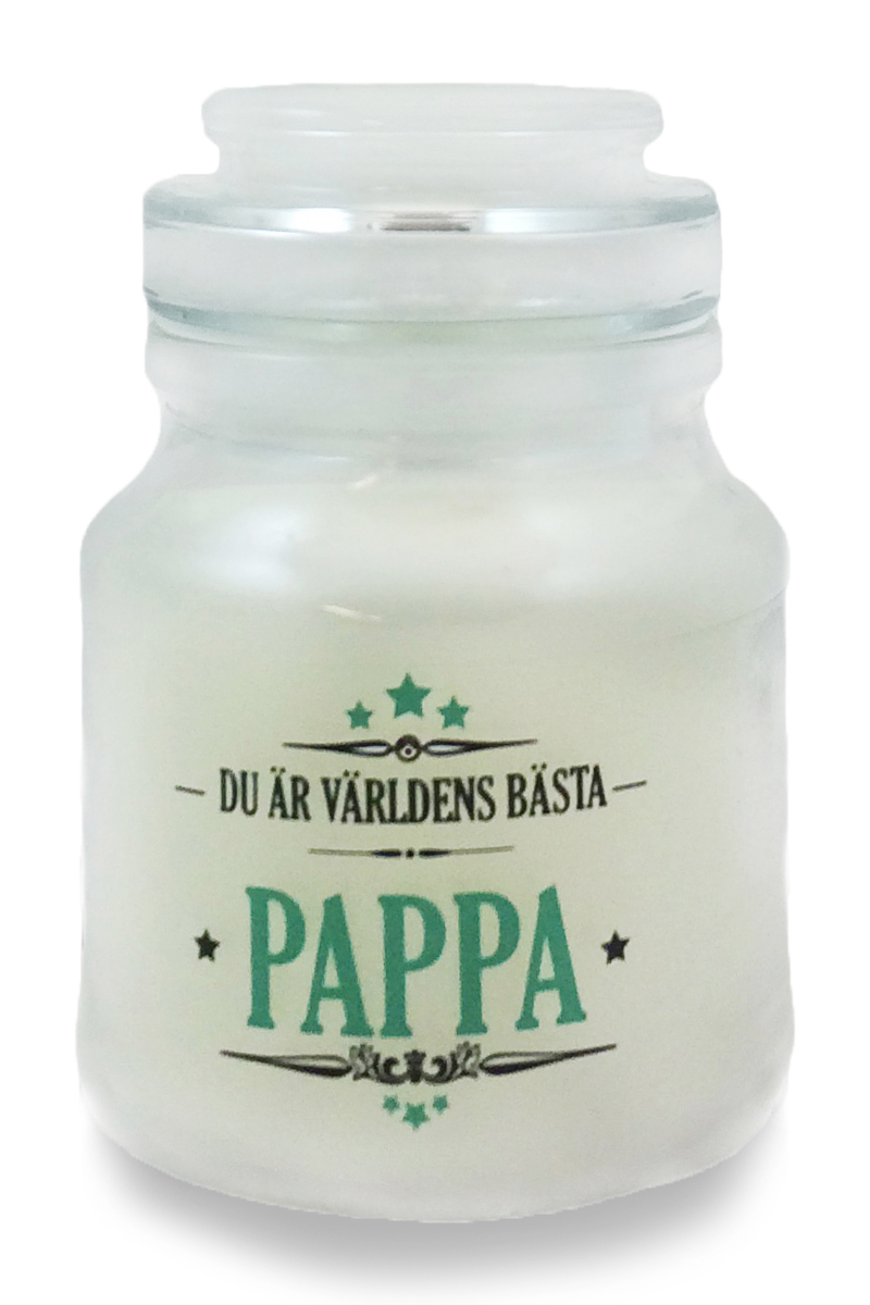 Världens bästa pappa - Budskapsljus